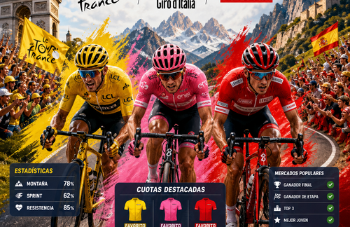 Tipsters de Ciclismo: mejores canales para el Tour, Giro y Vuelta